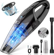 Handheld Vacuum Cordless Rechargeable, Led Light, 1.65 Pounds Car, Usb C... - $38.94