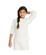 New With Tags Girls Cozy Hoodie art class Cream Size Medium  7/8 Ivory - $19.13 CAD