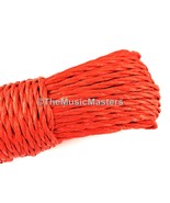 Red 50ft Twisted Poly UTILITY ROPE Line Cargo Tie Down Tent Cord Twine S... - £6.57 GBP