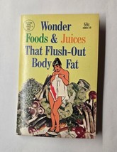 Wonder Foods &amp; Juices That Flush Out Body Fat 1981 Globe Mini Mag Booklet  - $7.91