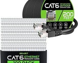 GearIT 100Pack 1ft Cat6 Ethernet Cable &amp; 200ft Cat6 Cable - $359.99