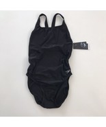 Speedo Women&#39;s Swimsuit One Piece Prolt Super Pro Solid Adult Black Size... - $14.87