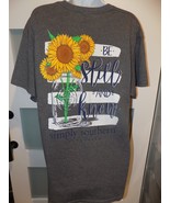 Simply Southern &quot;BE STILL AND KNOW&quot; Gray SS T-Shirt Size L Women&#39;s - $23.84 CAD