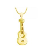 Acoustic Guitar 10KT Gold Cremation Jewelry Urn - $827.39 CAD