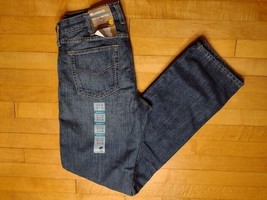 Carhartt Men&#39;s Fleece Lined Relaxed Fit Holter Blue Jeans Medium Wash - £21.49 GBP