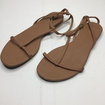 Old Navy Womens Brown Slingback Strap Sandal Spring Summer Casual Fun Si... - $24.99