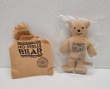 Vintage 1985 Dakin NO-FRILLS Bear 6&quot; Mini Plush Toy Made in Korea - £39.03 GBP