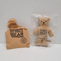 Vintage 1985 Dakin NO-FRILLS Bear 6&quot; Mini Plush Toy Made in Korea - £38.87 GBP