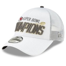 Kansas City Chiefs Men&#39;s New Era 9FORTY LIV Super Bowl Champions Trucker Hat Cap - £15.65 GBP