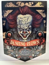 Halloween Die Cut Cardboard It Meet The Dancing Clown Wall Decor 5 X 7 - £3.94 GBP