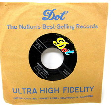 Mood Indigo Rock &amp; Roll Medley 45 rpm Record Johnny Maddox 7&quot; Dot Paper ... - $12.86