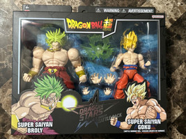Dragon Stars Super Saiyan Broly &amp; Goku Battle Pack Dragon Ball Action Figure - $59.39