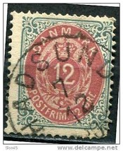 Denmark 1875 SC 29 MI 26 Used - £2.37 GBP