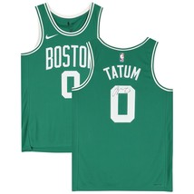 Jayson Tatum Signed Boston Celtics 2022/23 Green Nike Icon Swingman Jersey - £686.48 GBP