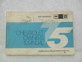 1975 Chevrolet Chevy Owners Manual 16036 - £13.47 GBP
