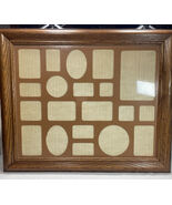 Vintage Wooden Picture Frame Holds Many Fabulous Pics Of Your Family. 20... - $24.40
