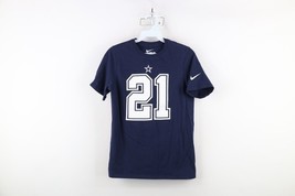 Nike Boys Large Ezekiel Elliott Dallas Cowboys Football Jersey T-Shirt B... - $19.75