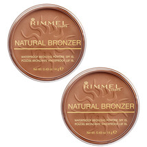 (2 Pack) NEW Rimmel Natural Bronzer Sun Bronze 0.49 Ounces - £12.01 GBP