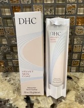 DHC Velvet Skin Coat Primer Full Size .52 oz 15g Translucent Clear New in Box - £14.29 GBP