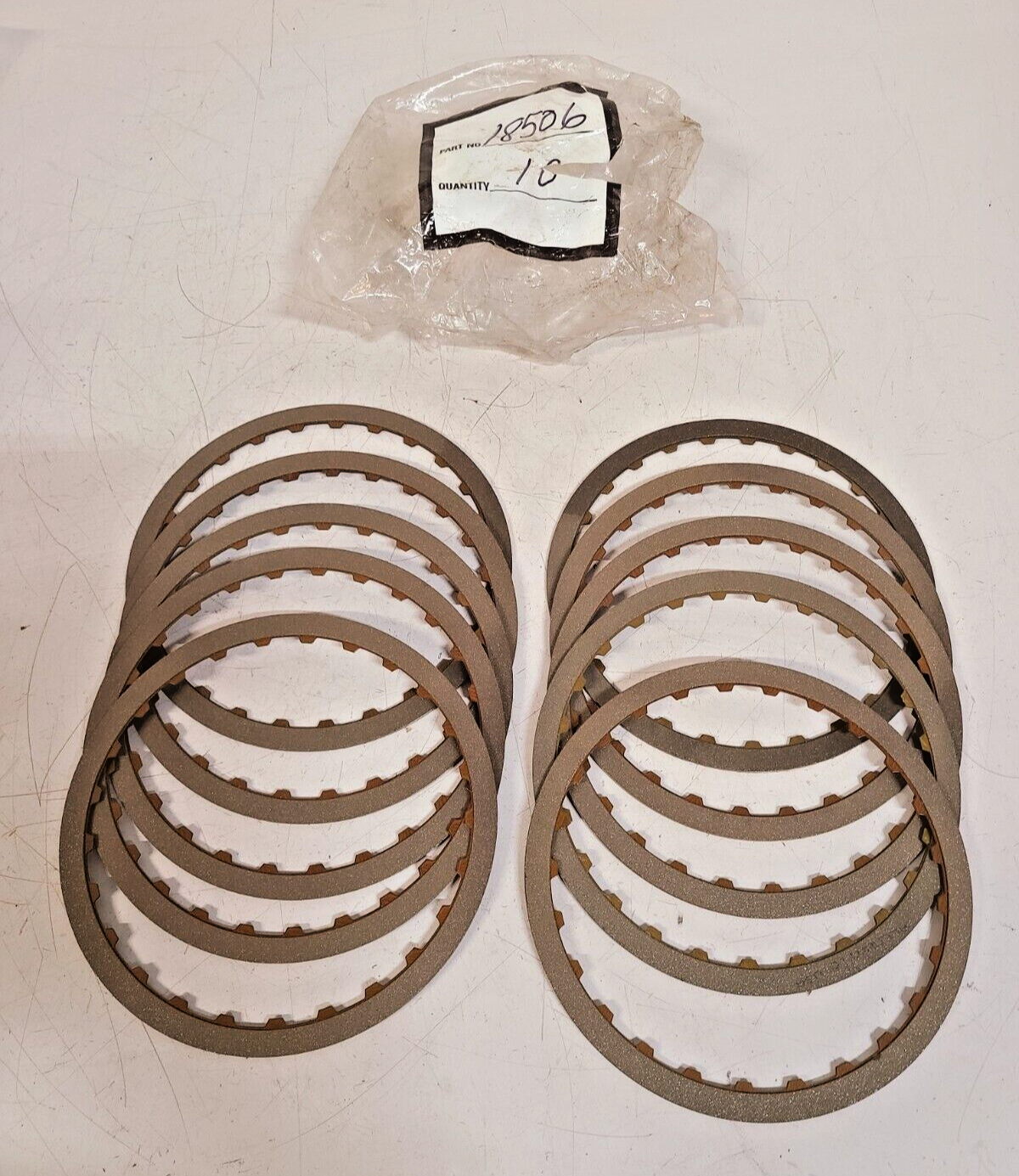 10 Quantity of Allomatic Clutch Friction Plates 18506 (10 Qty) - $58.65