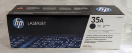 Hp 35A Black Toner Print Cartridge Nip New CB435A Printer Laserjet P1005 P1006 - $59.99