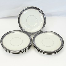 Mikasa Gothic Rose Saucers 5.75&quot; Lot of 8 - $36.25