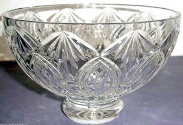 Waterford Crystal Ashbury 8&quot; Footed Bowl Made in Ireland #136769 New - £116.60 GBP