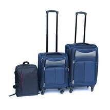 Blue 2-Piece Luggage Backpack Set (No Lock) - $1,714.69 MXN