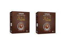Girnar Instant Coffee 3 in 1 | 140 gm |  Pack of 2 - £21.36 GBP