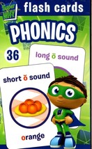 PBS Kids Super Why - Phonics  - 36  Education Flash Cards - £8.69 GBP