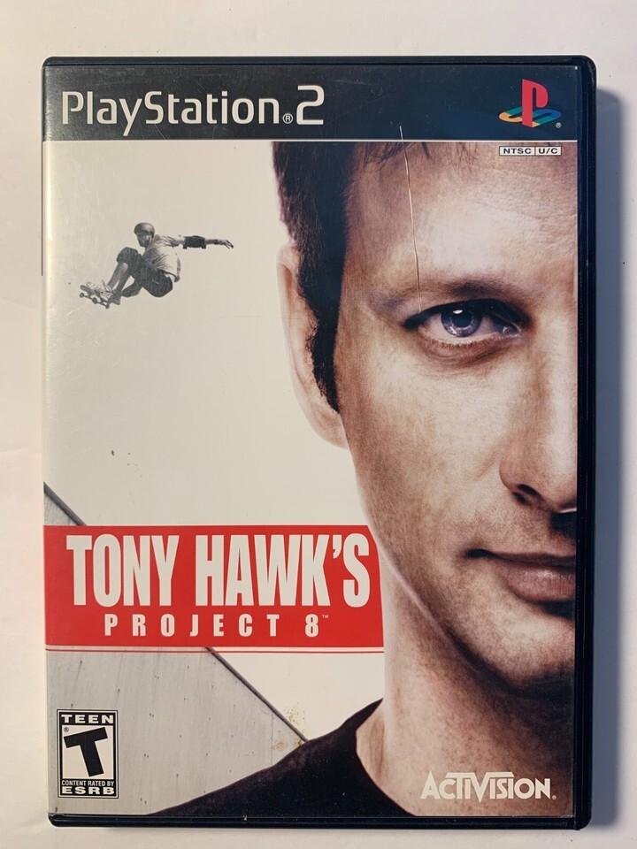 Tony Hawk&#39;s Project 8 (Sony PlayStation 2, 2006): COMPLETE: PS2 Skateboa... - $12.86