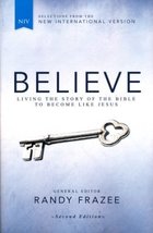 NIV, Believe: Living the Story of the Bible to Become Like Jesus Greater San Ant - £5.87 GBP