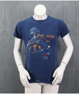Vintage The Who Tour Shirt - 1982 American Tour by Schlitz - Men&#39;s Large - $204.35 CAD