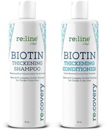 Biotin Shampoo &amp; Conditioner for Thinning Hair Growth Thickening Hair Lo... - £23.19 GBP
