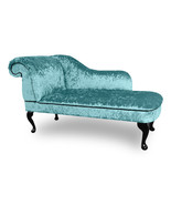 Ashford Handmade Shimmer Aqua Blue Chaise Lounge Bedroom Accent  - $423.98 CAD