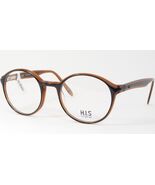 H.I.S by MPG Austria HPL664 001 Black /Brown UNIQUE EYEGLASSES HIS 50-19... - $89.19