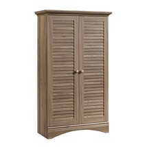 Sauder Harbor View Storage Cabinet, Salt Oak finish - $352.99