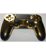 Chrome Gold/Black Two Tone Wireless Controller&amp;Darth Vader Edition Contr... - £239.79 GBP