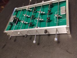 Walgreens 2016 Mini Tabletop Foosball Set - Aluminum - 8.3&quot; x 4.5&quot; x 1.2... - $14.85