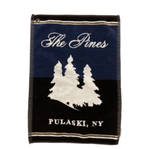 The Pines Pulaski New York Golf Towel VTG Cotton 15x21 inches - £10.22 GBP