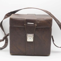 Vintage Faux Leather Camera Gear Carrying Case - £19.35 GBP