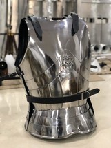 NauticalMart Medieval Silver Finish Cuirass Templar Armour Breastplate H... - $189.00