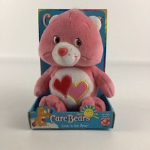 Care Bears Love-A-Lot 8” Plush Bean Bag Stuffed Animal Toy Vintage 2002 ... - $44.50