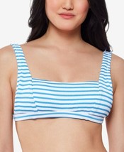 Jessica Simpson Womens Sunshine Stripe Retro Bikini Top Medium Bluebell Stripe - £39.65 GBP