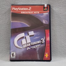 GRAN TURISMO 3 Greatest Hits Sony PlayStation2 PS2 Used, Complete, Untested - $5.00