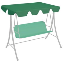 Replacement Canopy for Garden Swing Green 150/130x105/70 cm - £18.10 GBP