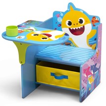 Baby Shark Chair Desk With Storage Bin - Ideal For Arts &amp; Crafts, Snack ... - $949.89 MXN