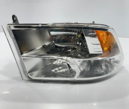 2009-2012 DODGE RAM LEFT FRONT HEADLIGHT P/N 68001485AE GENUINE OEM USED... - £68.82 GBP