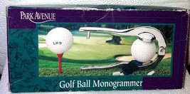 Park Avenue Golf Ball Monogrammer Personalize Golf Balls - £22.58 GBP
