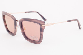 Tom Ford LARA 573 55Z Havana / Brown Sunglasses TF573 55Z LARA-02 52mm - £171.07 GBP